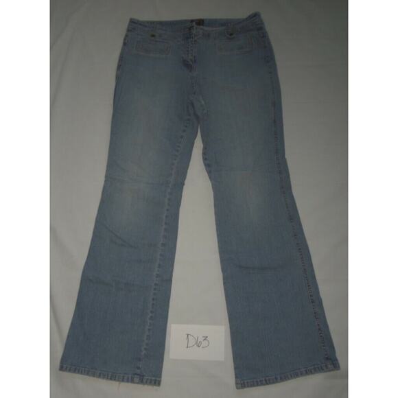 NY Jeans Size 12 Blue Stretch Womens -0612D63 - Picture 1 of 2